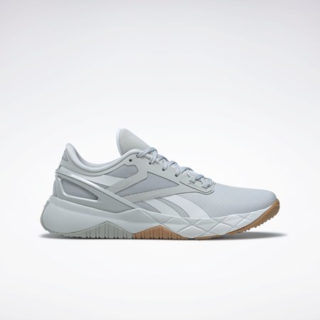 Pure Grey 2 / Ftwr White / Pure Grey 3 Reebok Nanoflex TR Training Shoes | GZ0256