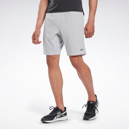 Pure Grey 3 Reebok Workout Ready Shorts | HN9523