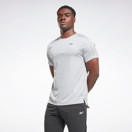 Pure Grey 3 Reebok Workout Ready Tech T-Shirt | HK4444