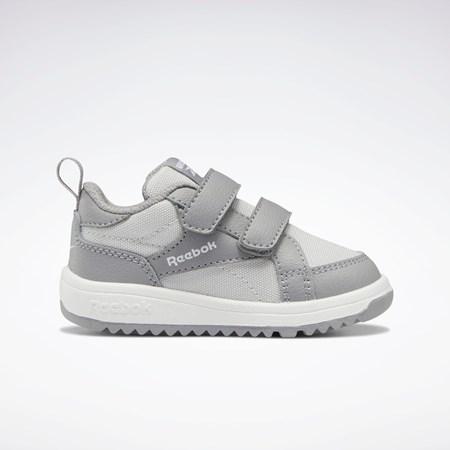 Pure Grey 4 / Pure Grey 2 / Ftwr White Reebok Weebok Clasp Low Shoes - Toddler | GY3255