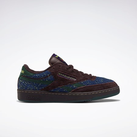 Purple Abyss / Dark Forest F17-R / Batik Blue Reebok Braindead Club C Revenge Shoes | GX9593