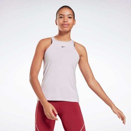 Quartz Glow Reebok ACTIVCHILL+DREAMBLEND Tank Top | H51445