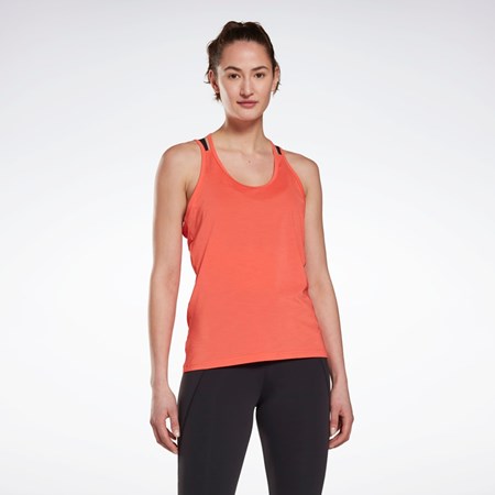 Semi Orange Flare Reebok ACTIVCHILL Athletic Tank Top | HM3161