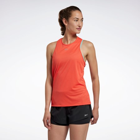 Semi Orange Flare Reebok Running Speedwick Tank Top | HK4771