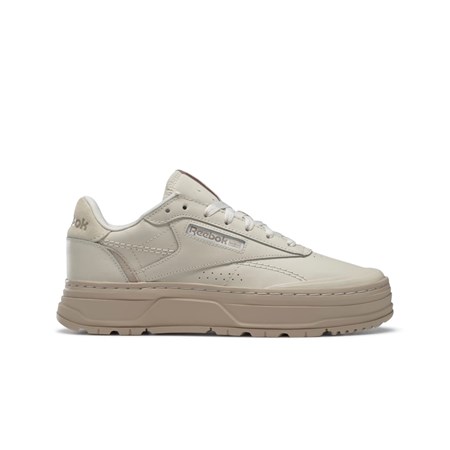 Stucco / Stucco / Modern Beige Reebok Club C Double GEO Shoes | GY1379