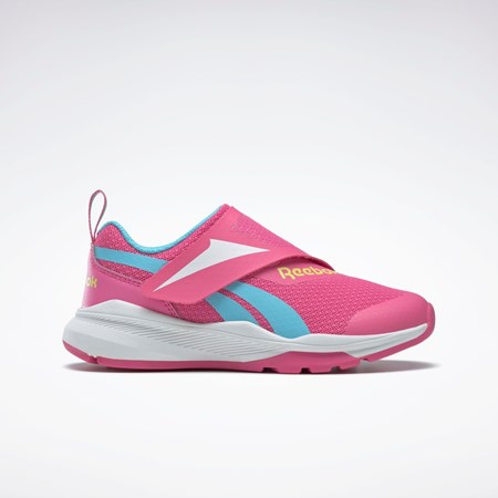 True Pink / Digital Blue / Solar Acid Yellow Reebok Reebok Equal Fit Shoes - Preschool | GW1240