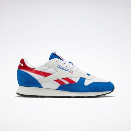 Vector Blue / Ftwr White / Vector Red Reebok Classic Leather Make It Yours Shoes | GX2257