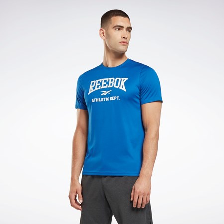 Vector Blue Reebok Workout Ready Graphic T-Shirt | HN1828