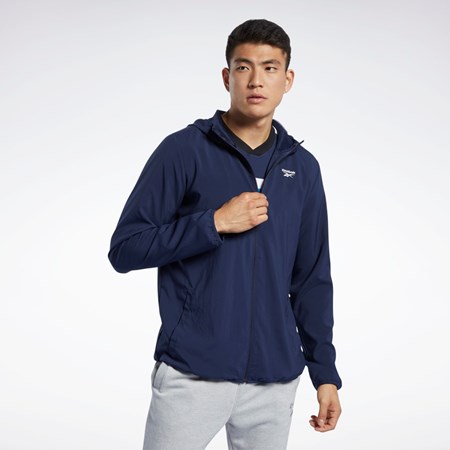 Vector Navy Reebok Training Essentials Jacket | FU3098