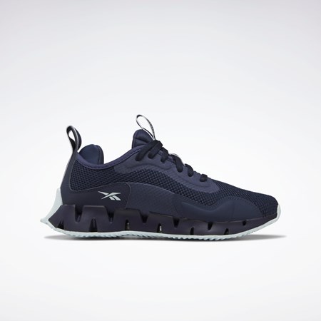 Vector Navy / Vector Navy / Glass Blue Reebok Zig Dynamica Shoes | HQ5863