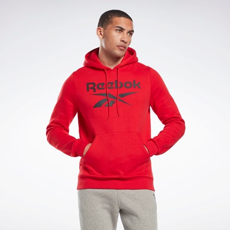 Vector Red / Black Reebok Reebok Identity Fleece Hoodie | HM5339