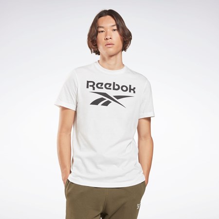 White Reebok Reebok Identity Big Logo T-Shirt | HD4218